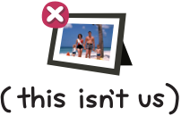 Skylight Frame with the label "This isn't us"